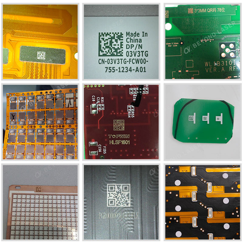 PCB大幅面自動(dòng)激光打碼機應用